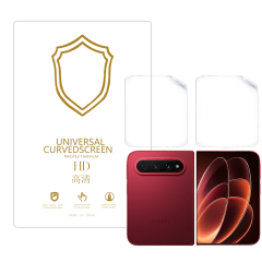 Microcase Xiaomi 18 Fold ile Uyumlu Full Tpu Nano Ön Arka Ekran Koruma Filmi - EKM103
