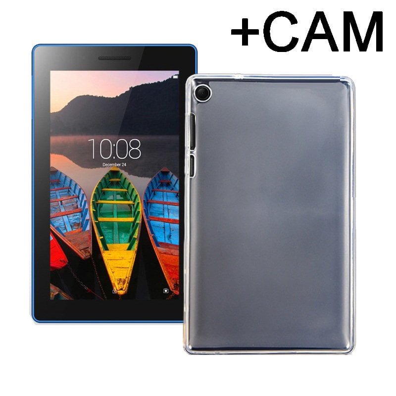 Lenovo Tab 3 7 A710F Silikon Tpu Kılıf + Ekran Koruma