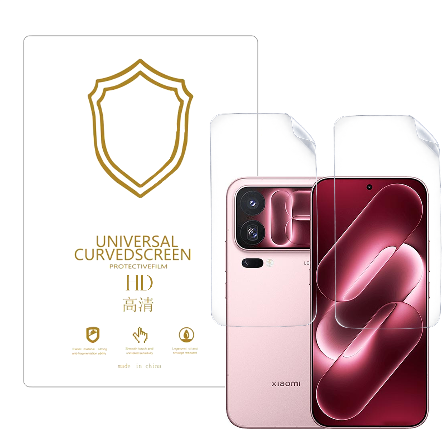 Microcase Xiaomi 18 Pro ile Uyumlu Full Tpu Nano Ön Arka Ekran Koruma Filmi - EKM103