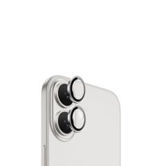 Microcase Iphone 16 / 16 Plus Kamera Camı Lens Koruyucu Halka Set - AL8114