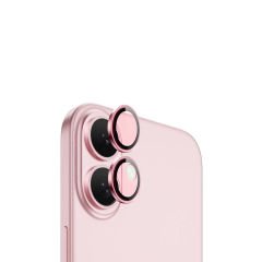 Microcase Iphone 16 / 16 Plus Kamera Camı Lens Koruyucu Halka Set - AL8114