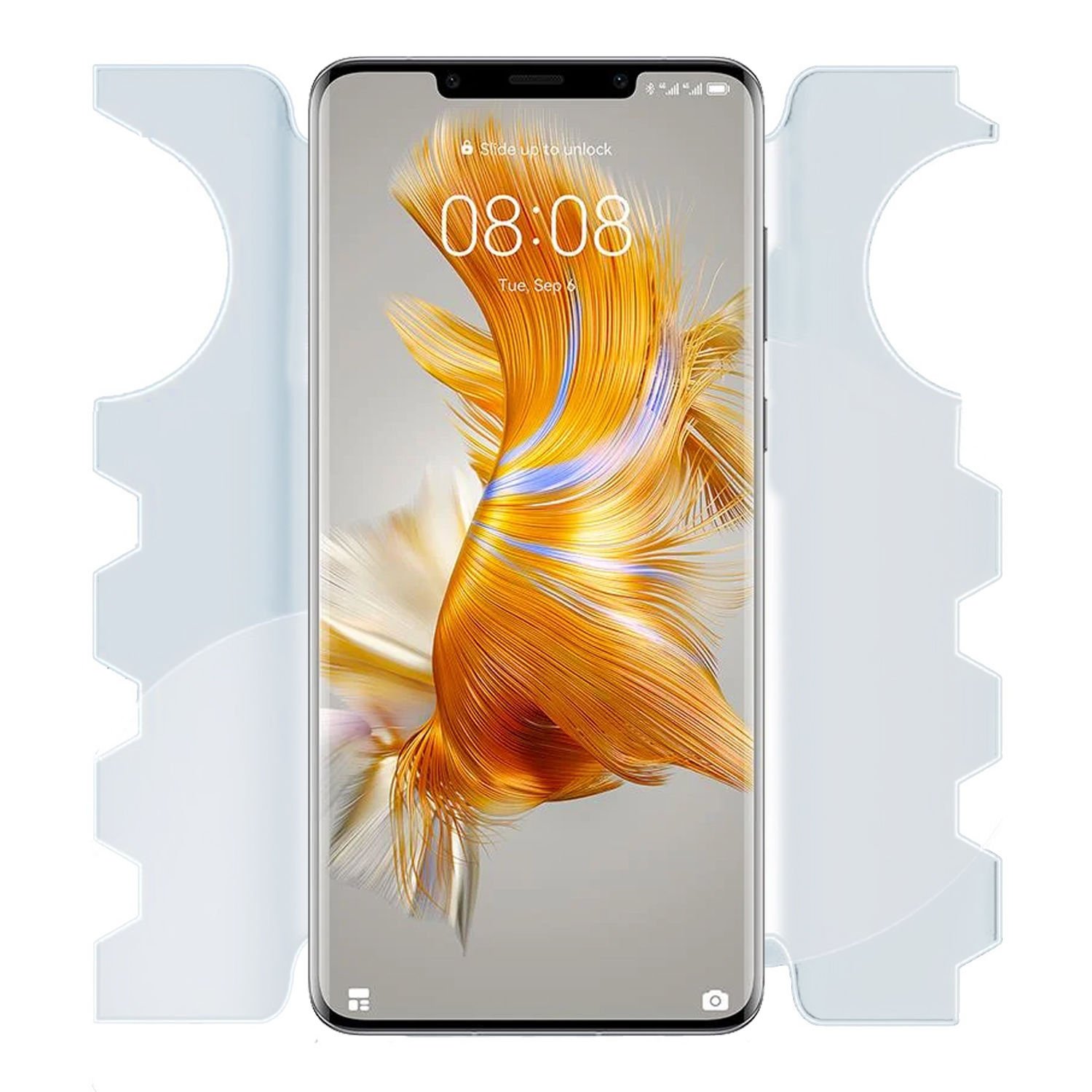 Microcase Huawei Mate 50 Pro Ön Arka Yan Koruma Full Body Film - FL360