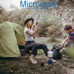 Microcase Çok Amaçlı Katlanabilir Seyahat Kamp Balıkçı Metro Metrobüs Tramvay için Tabure 38 cm 3 Adet AL5338