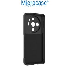 Microcase Xiaomi Mi 12 Ultra Miami Serisi Darbeye Dayanıklı Silikon Kılıf - Açık Gri