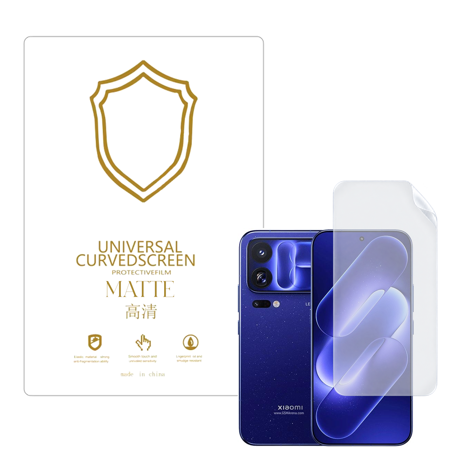 Microcase Xiaomi 18 Pro Max ile Uyumlu Tpu Nano Mat Ekran Koruma Filmi EKM107