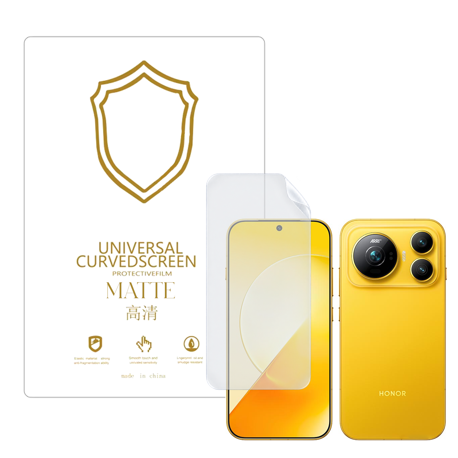 Microcase Honor Magic 9 ile Uyumlu Tpu Nano Mat Ekran Koruma Filmi EKM107