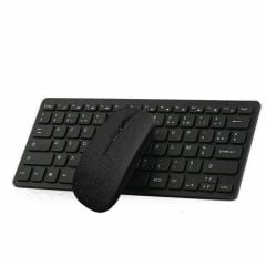 Microcase Apple iPad Air 11 2024  Tablet  için Bluetooth Klavye+Mouse+TR Sticker AL2691