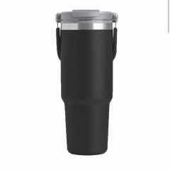 Microcase 900ML Pipetli El Tutacaklı Paslanmaz Çelik Termos Mug - AL5722