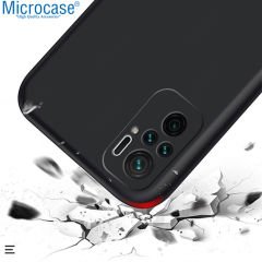 Microcase Xiaomi Mi 11i Elektrocase Serisi Kamera Korumalı Silikon Kılıf - Siyah