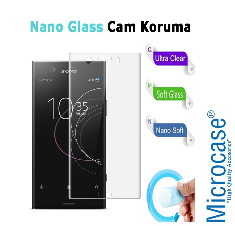 Sony Xperia XZ1 Compact Nano Glass Cam Ekran Koruma Filmi