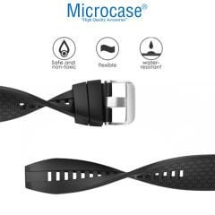 Microcase Amazfit GTR 47mm için Tokalı Silikon Kordon Kayış - KY40