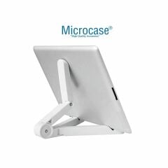 Microcase Samsung Active 4 Pro / Active 5 Pro 10.1'' ile uyumlu Bluetooth Klavye (TR Sticker) + Bluetooth Mouse + Tablet Standı - AL2765