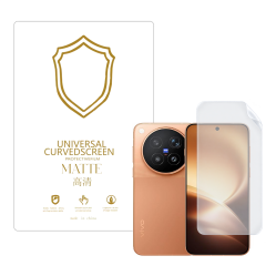 Microcase Vivo X500 Pro Max ile Uyumlu Tpu Nano Mat Ekran Koruma Filmi EKM107