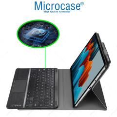 Microcase Samsung Galaxy Tab S8 X700 Bluetooth Klavye + Touchpad Standlı Kılıf - BKK2