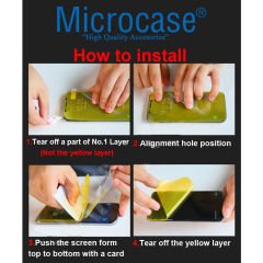 Microcase Xiaomi Poco M5 Full Ön Kaplama Koruma Filmi - AL3280