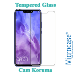 Microcase Huawei Nova 3 Brushed Carbon Fiber SilikonTPU Kılıf+CAM