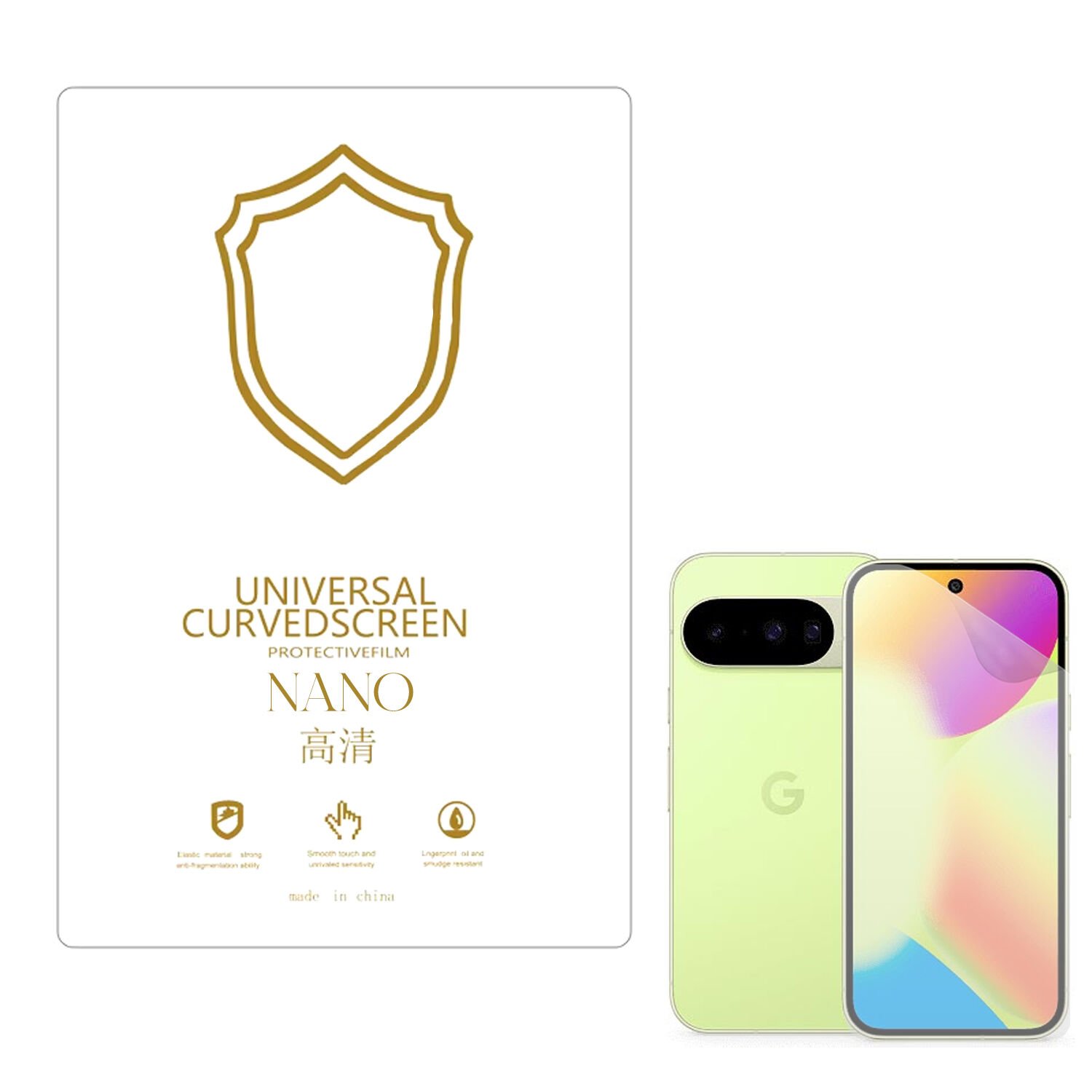 Microcase Google Pixel 10 ile Uyumlu Full Tpu Nano Ön Ekran Koruma Filmi - EKM101