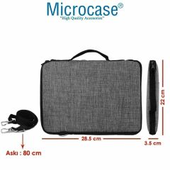 Microcase Huawei Matepad 11.5 S 2025 için Tablet Çanta + Bluetooth Klavye + Mouse + Tablet Standı - AL8112