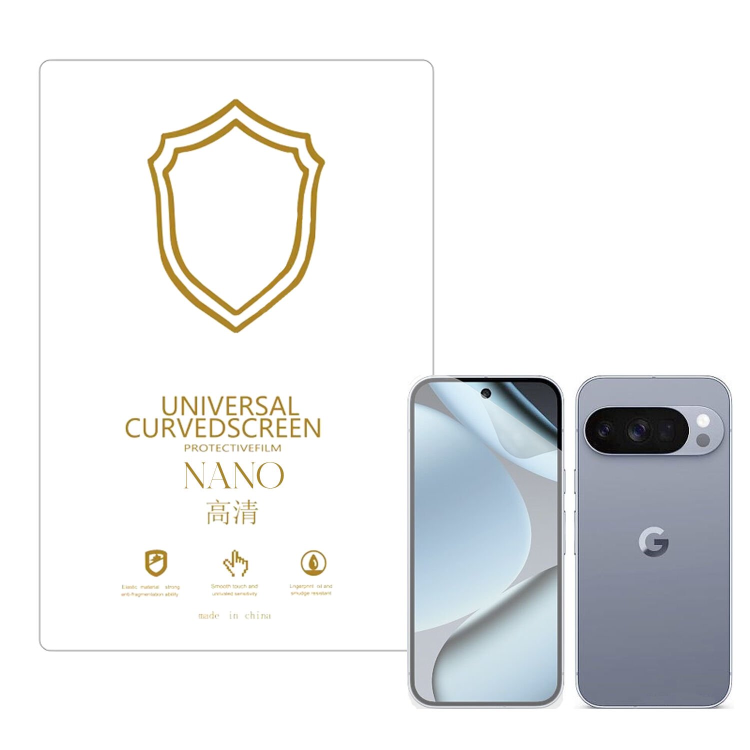 Microcase Google Pixel 10 Pro ile Uyumlu Full Tpu Nano Ön Ekran Koruma Filmi - EKM101