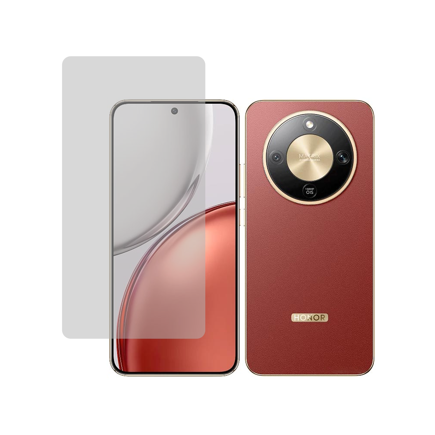 Microcase Honor Magic 8 Lite Full Ön Kaplama Koruma Filmi - AL3280