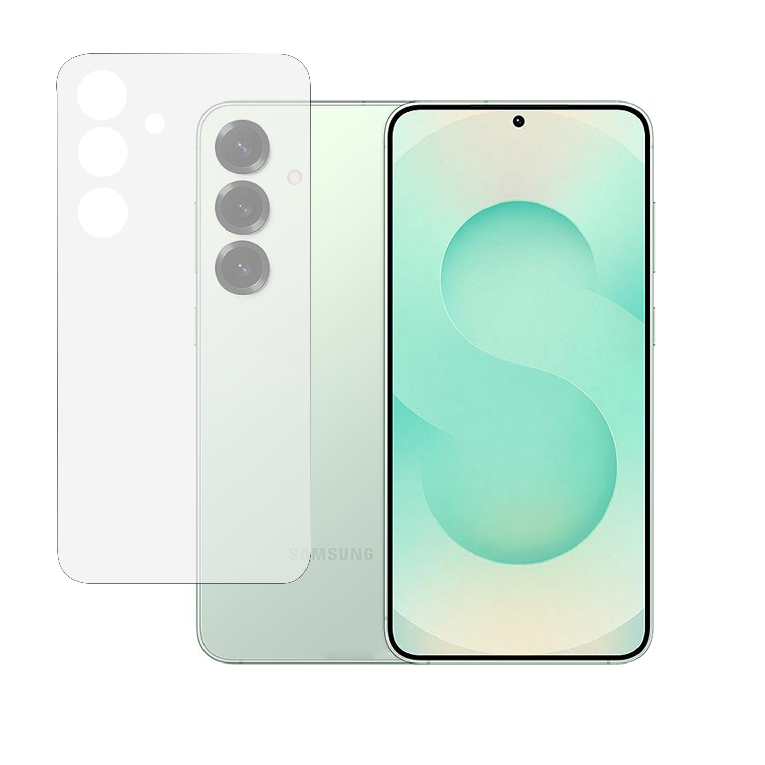 Microcase Samsung S25 Plus Full Arka Kaplama Koruma Filmi -AL3281