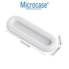 Microcase Plastik Sürgülü Kapı Çekmece Pencere  Sineklik  vb. için  Yapışkanlı  Kol Tutacağı -AL4757  4 Adet