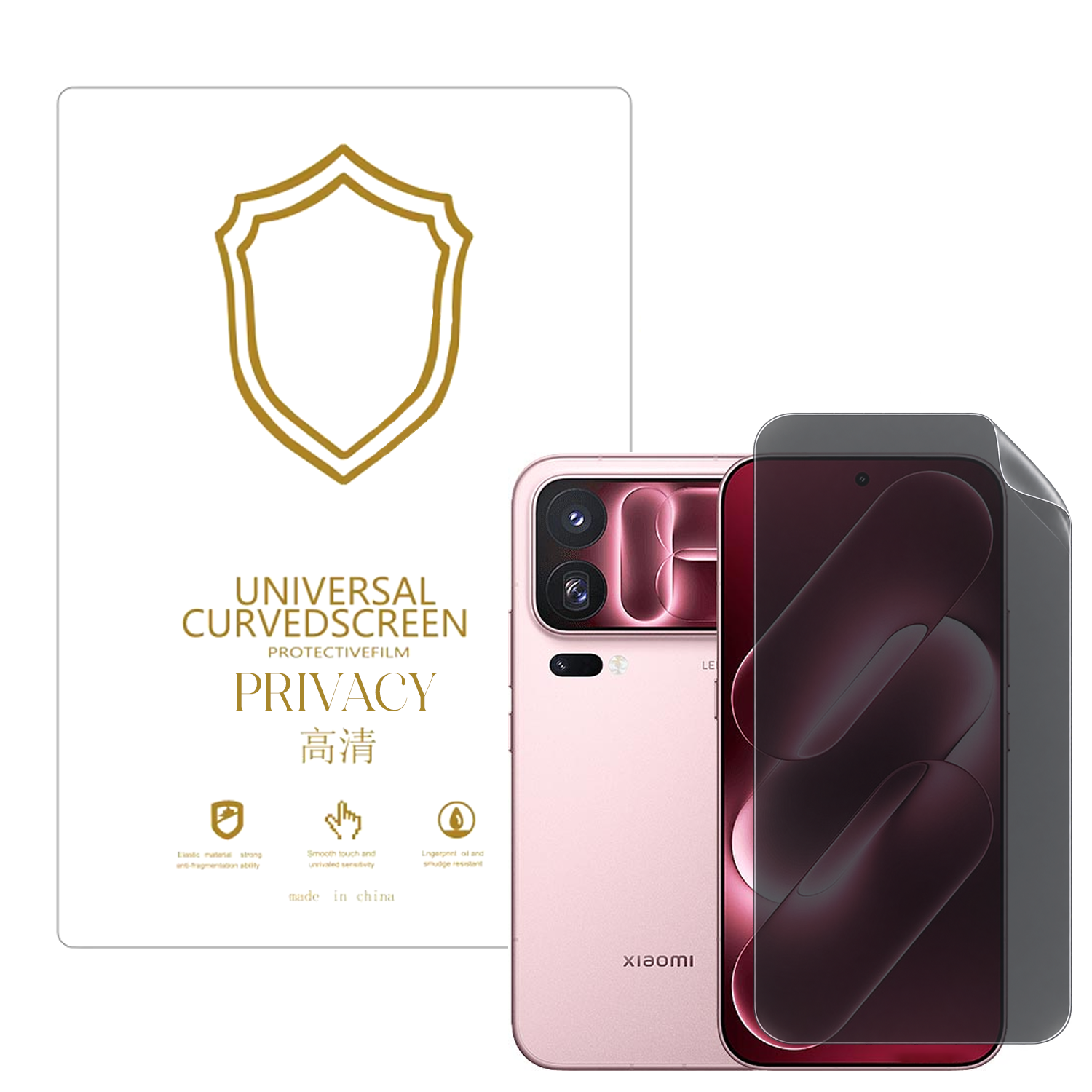 Microcase Xiaomi 18 Pro ile Uyumlu Privacy Gizlilik Filtreli Hayalet Nano Ekran Koruyucu-EKM110