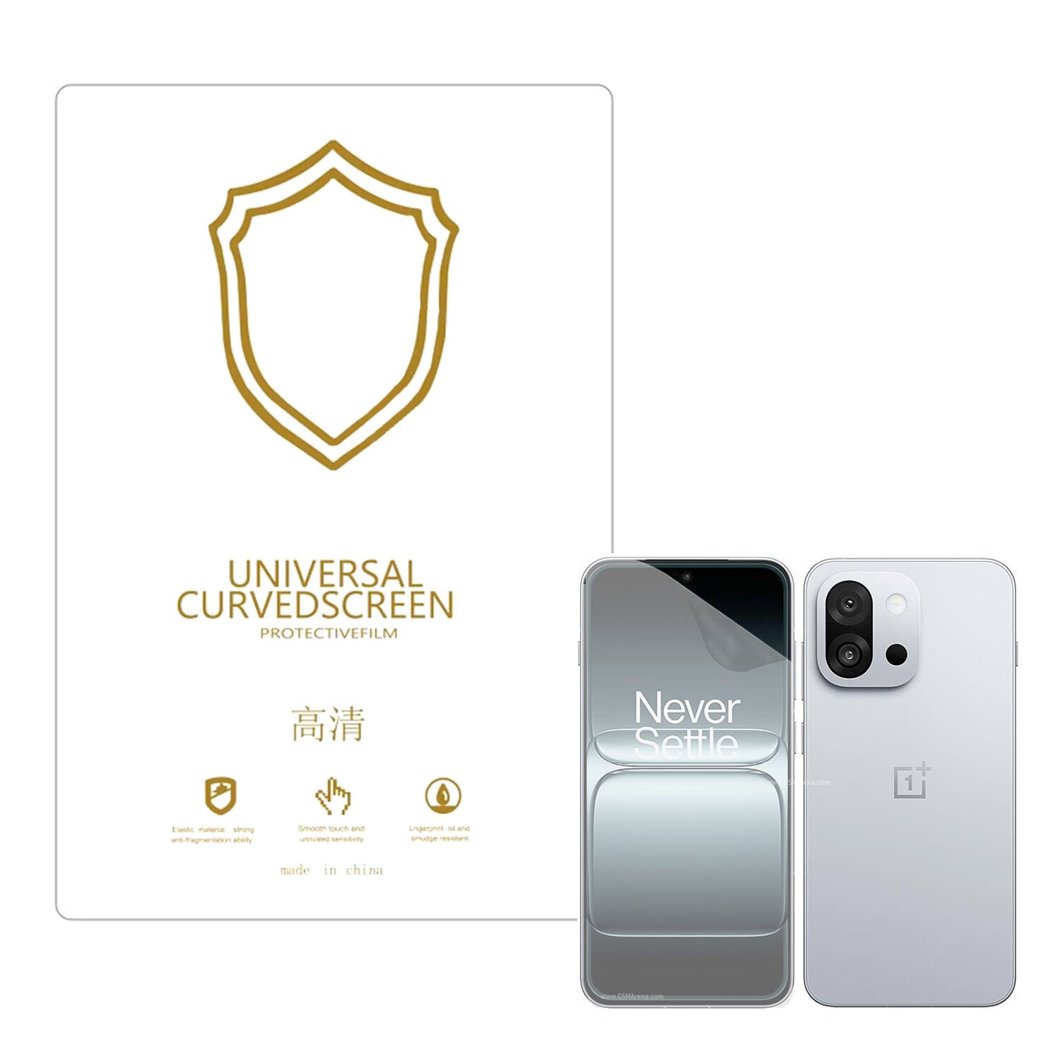 Microcase OnePlus 13T ile Uyumlu Full Tpu Nano Ön Ekran Koruma Filmi - EKM101