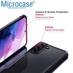Microcase Samsung Galaxy S21 Plus Airbag Serisi Darbeye Dayanıklı Tpu Kılıf