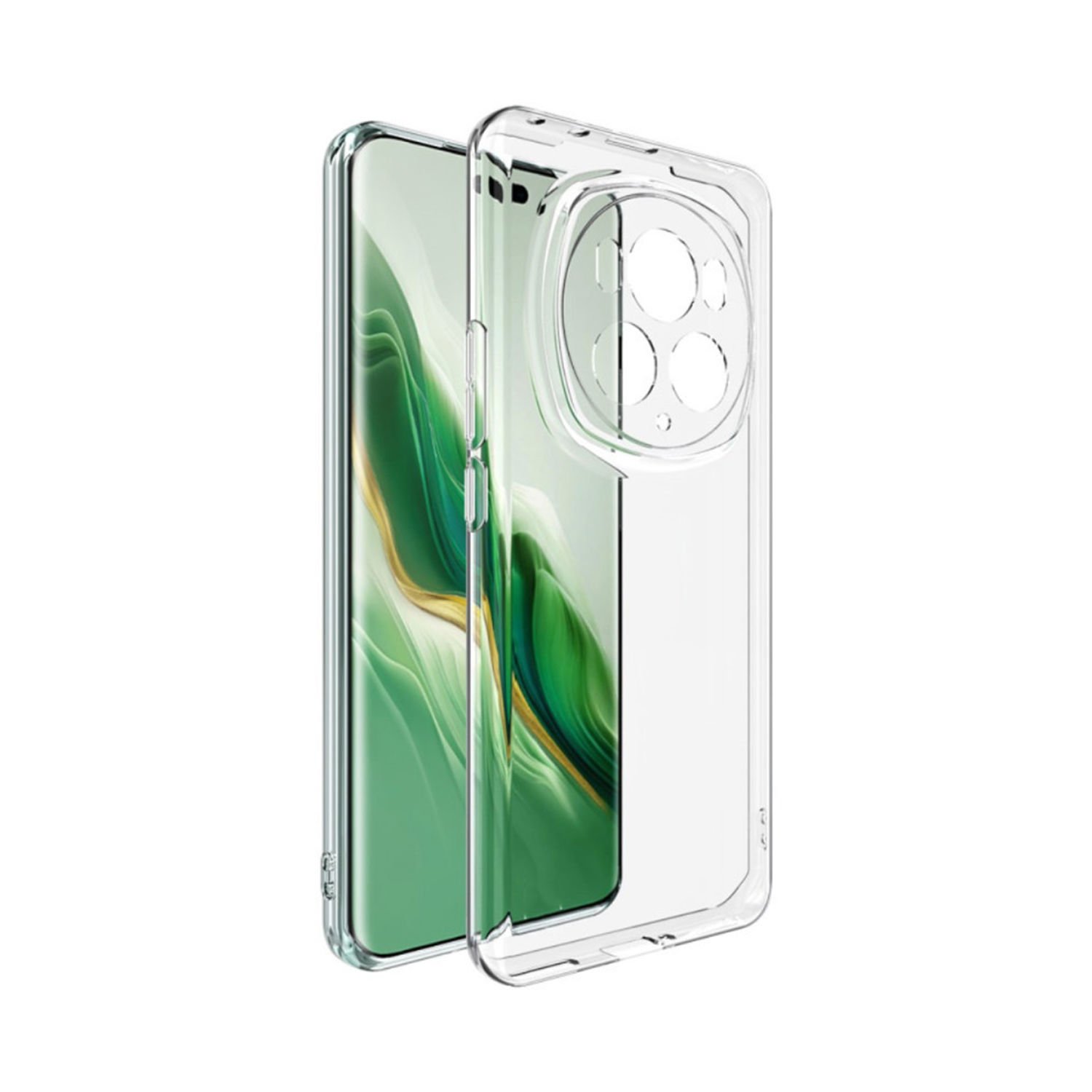 Microcase Honor Magic 6 Pro 5G   Slim Serisi Soft TPU Silikon Kılıf - Şeffaf AL3324