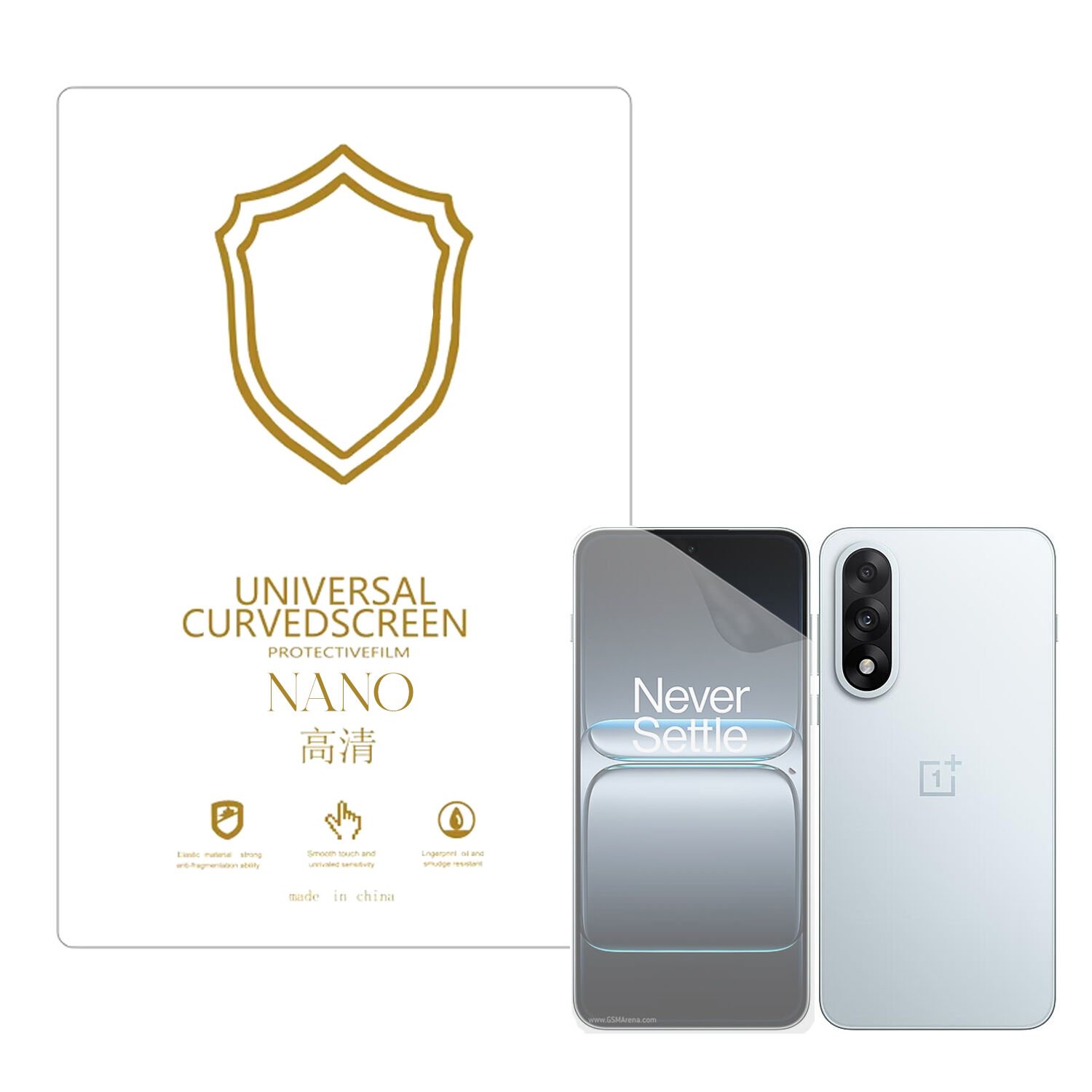 Microcase OnePlus Ace 5 Ultra ile Uyumlu Full Tpu Nano Ön Ekran Koruma Filmi - EKM101