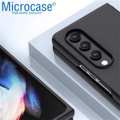 Microcase Samsung Galaxy Fold3 için Mat Yüzey Sert Plastik Kılıf - AL8848
