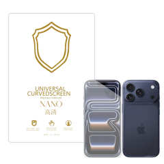 Microcase iPhone 17 Pro ile Uyumlu Full Tpu Nano Ön Ekran Koruma Filmi - EKM101
