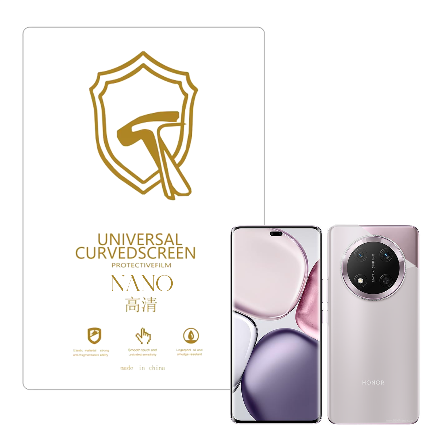 Microcase Honor Magic 7 Lite ile Uyumlu Full Tpu Nano Arka Ekran Koruma Filmi - EKM102