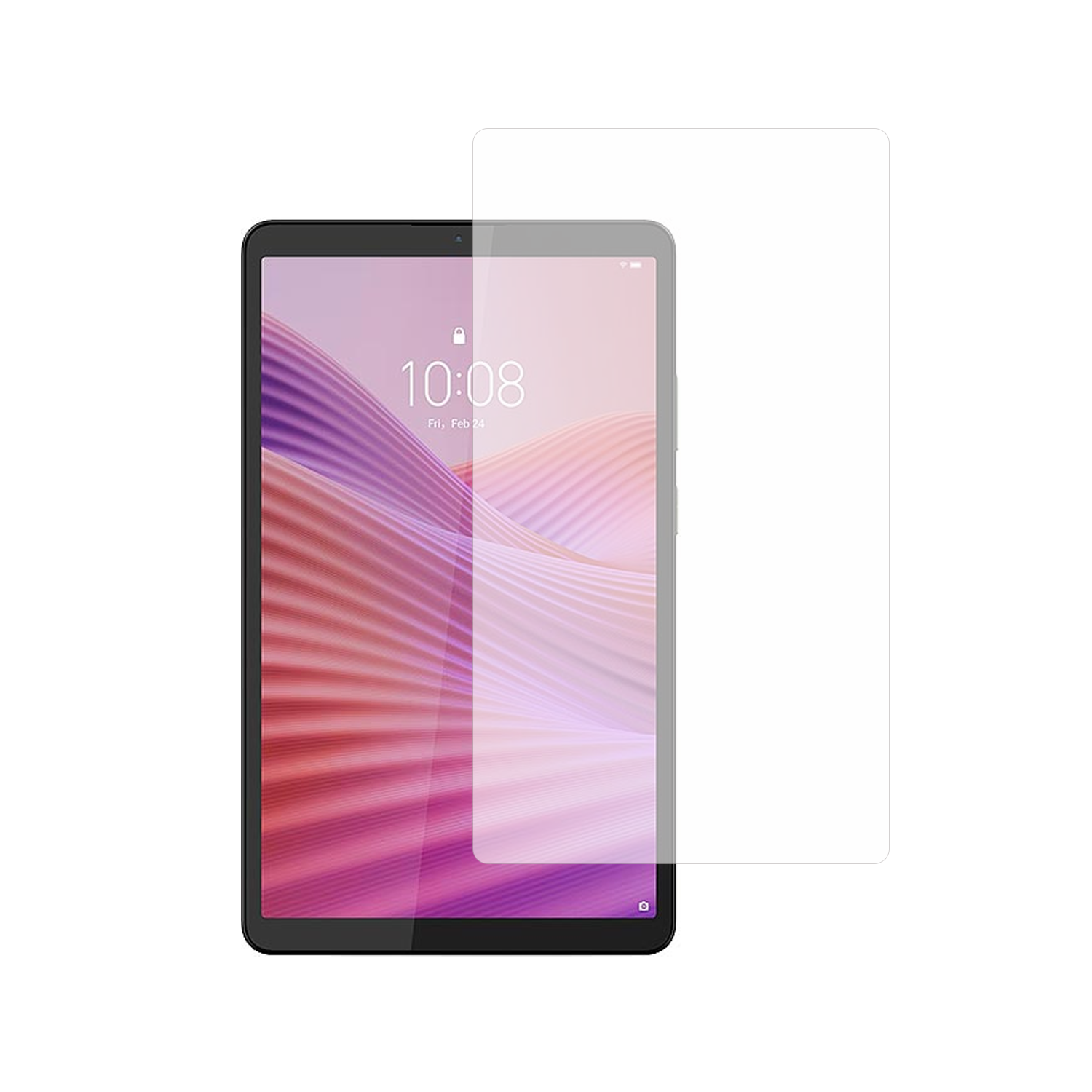 Microcase Lenovo Tab One 8.7 inch Uyumlu Tablet Tempered Glass Cam Koruma - AL3291
