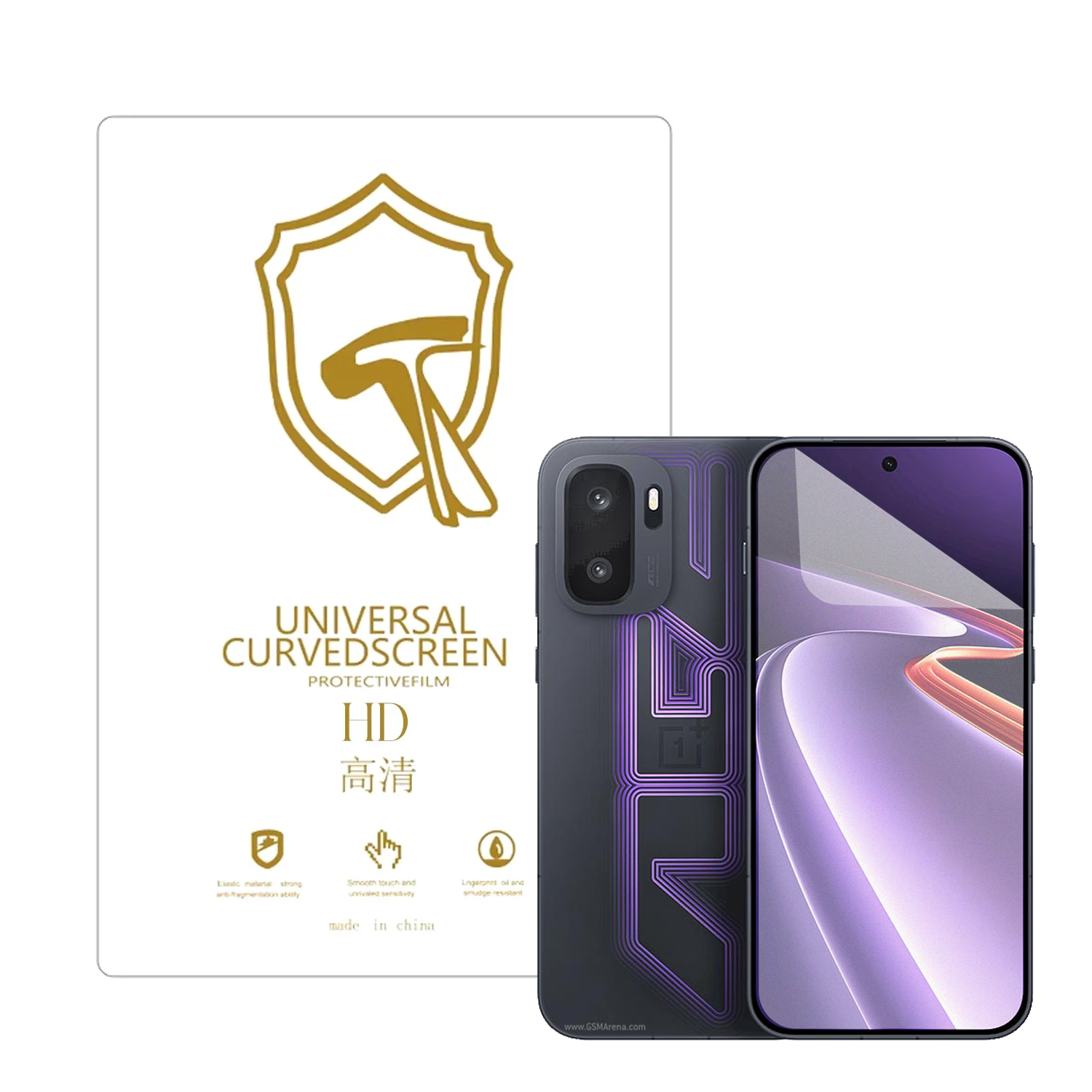 Microcase Oneplus Ace 6 Ultra  ile Uyumlu Tpu Nano Mat Ekran Koruma Filmi EKM107
