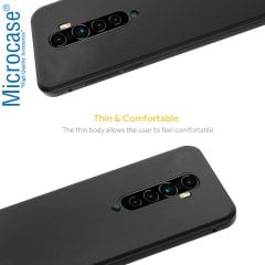 Microcase Oppo Reno 2 Elektrocase Serisi Kamera Korumalı Silikon Kılıf - Siyah