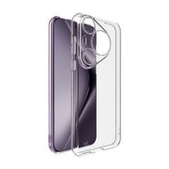 Microcase Huawei Pura 70 Pro Slim Serisi Soft TPU Silikon Kılıf - Şeffaf AL3324