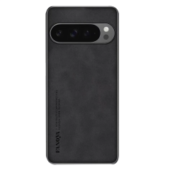 Microcase Google Pixel 10 Pro XL için Luxury Leather Series Deri Desenli Plastik Koruma Kılıf - AL8125