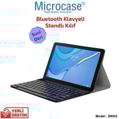 Microcase Huawei Matepad T10 9.7 inch Bluetooth Klavyeli Standlı Kılıf - BKK4
