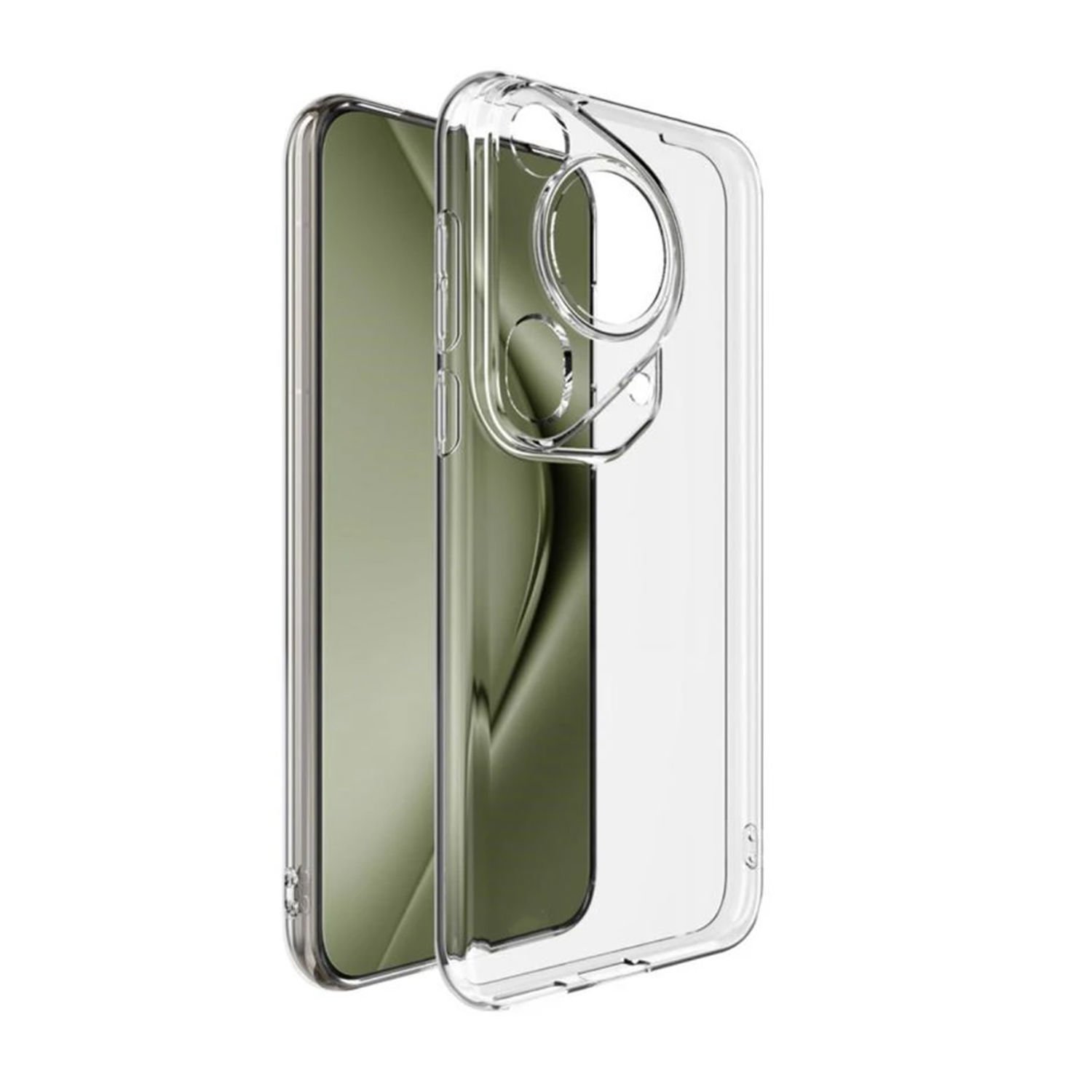 Microcase Huawei Pura 70 Ultra Slim Serisi Soft TPU Silikon Kılıf - Şeffaf AL3324