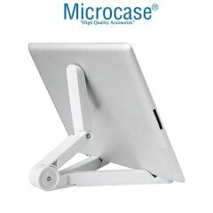 Microcase Samsung S10 FE Plus Tablet için Bluetooth Klavye + Mouse + Tablet Standı - AL45150 Pembe