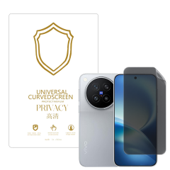 Microcase Vivo X500 Pro ile Uyumlu Privacy Gizlilik Filtreli Hayalet Nano Ekran Koruyucu-EKM110