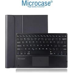 Microcase Honor Pad X8B 11'' inch Tablet için Bluetooth Touchpad Klavye + Standlı Kılıf - BKK5