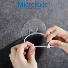 Microcase Yapışkanlı Eşya Sabitleyici Aparat Düşmeyi Önleyici Deprem Ve Çocuk Koruma - AL5184 2 ADET