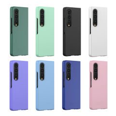 Microcase Samsung Galaxy Fold4 için Mat Yüzey Sert Plastik Kılıf - AL8848