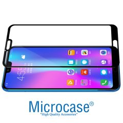 Huawei Honor 10 Tam Kaplayan Çerçeveli Tempered Ekran Koruyucu-Sİ