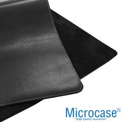 Microcase Bilgisayar Laptop için Deri Mouse Pad 24x24cm - AL3024 Siyah