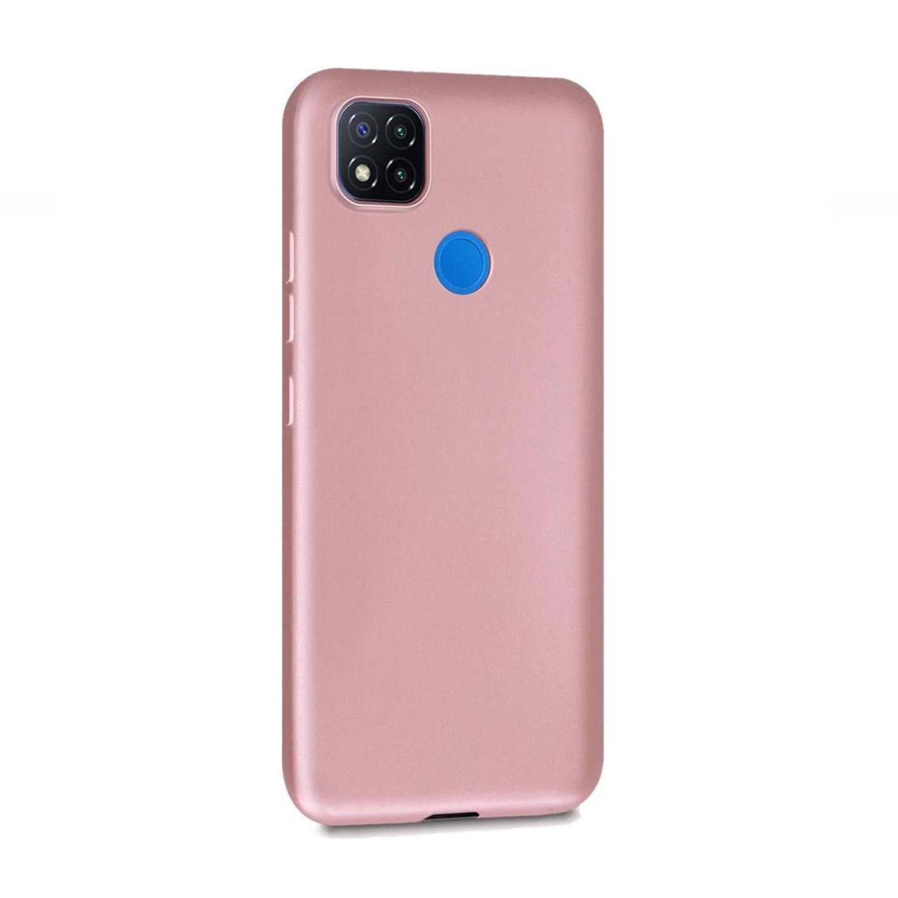 Microcase Xiaomi Redmi 9C Premium Matte Silikon Kılıf - Rose Gold