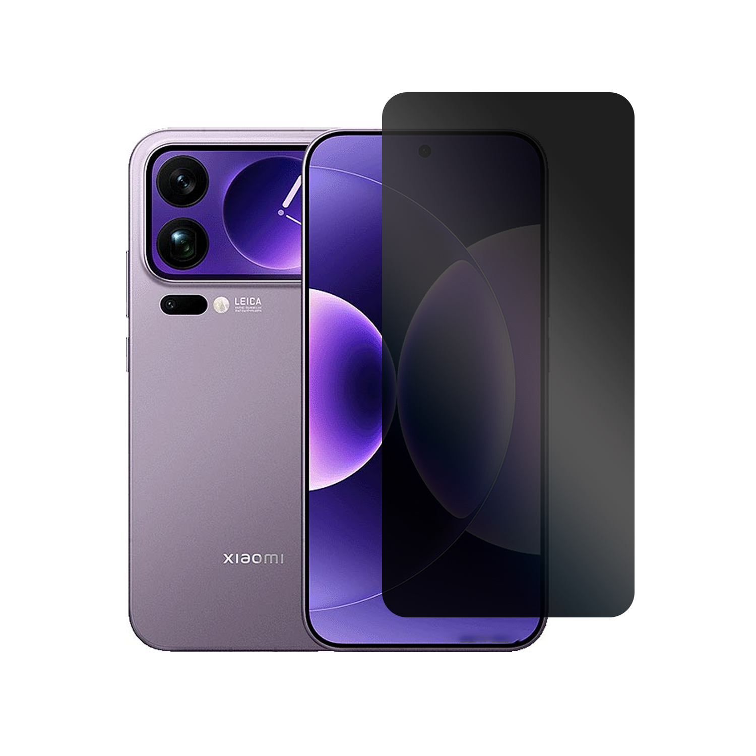 Microcase Xiaomi 17 Pro Max Privacy Gizlilik Filtreli Tam Kaplayan Tempered Cam-AL3125